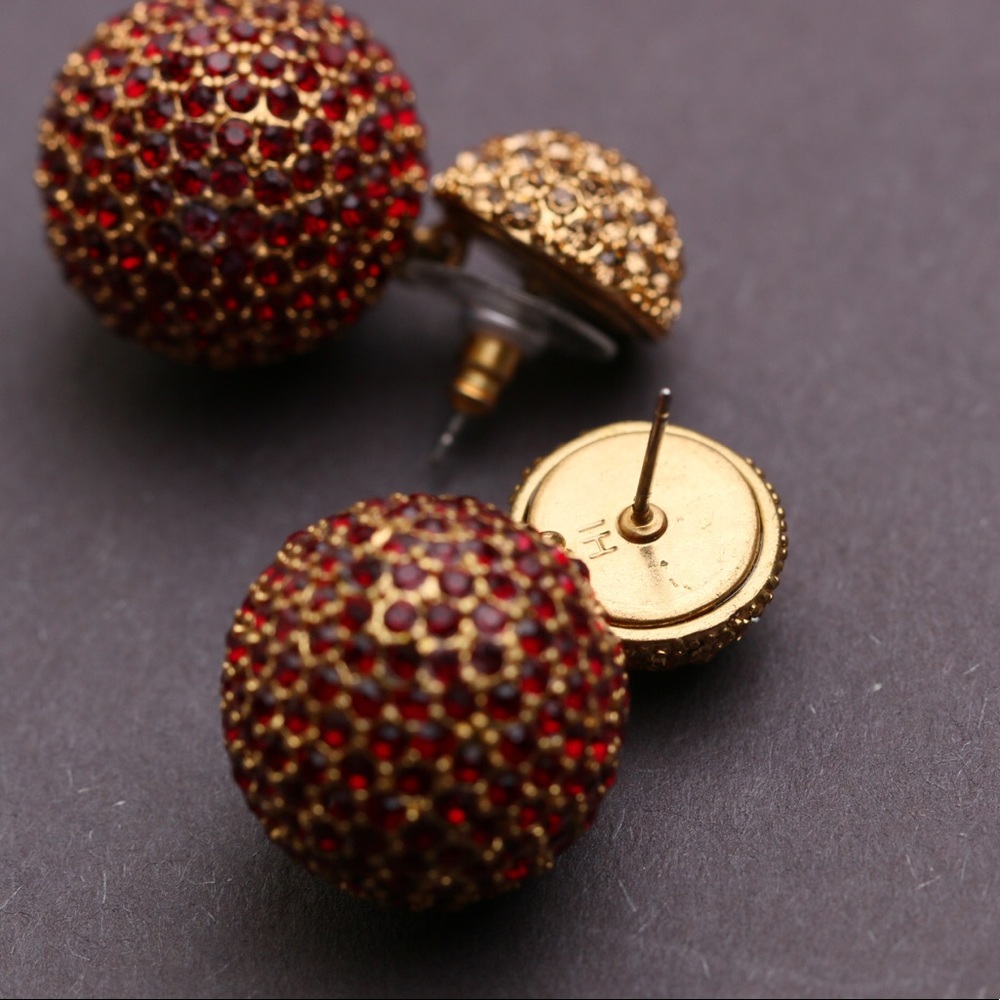 India Hicks Ruby Moon Earrings - image 5